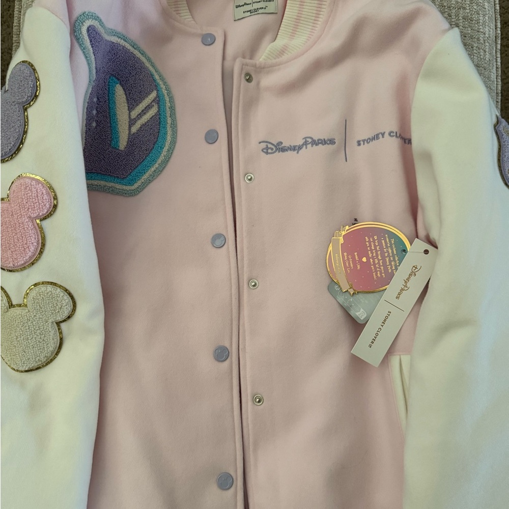 Disney Parks Stoney Clover Lane Disneyland Varsity Jacket, NWT, Size XL